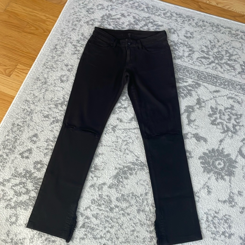 BCbG black denim size 28